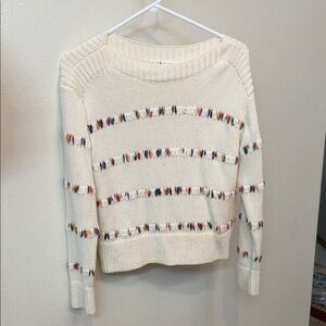 Lou & Grey for LOFT Multicolor Striped Women's Sweater size small